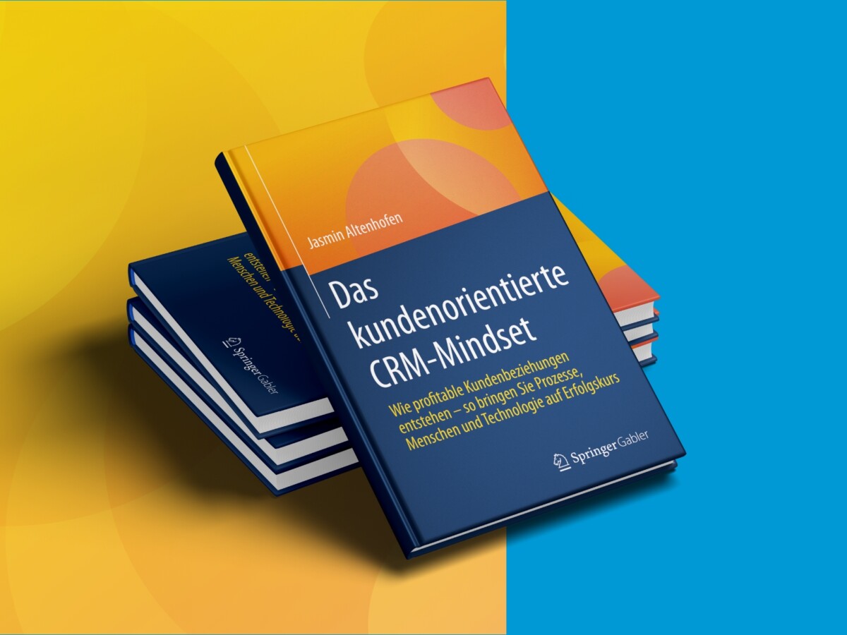 Buchcover Das kundenorientierte CRM Mindset