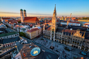 Blick über München