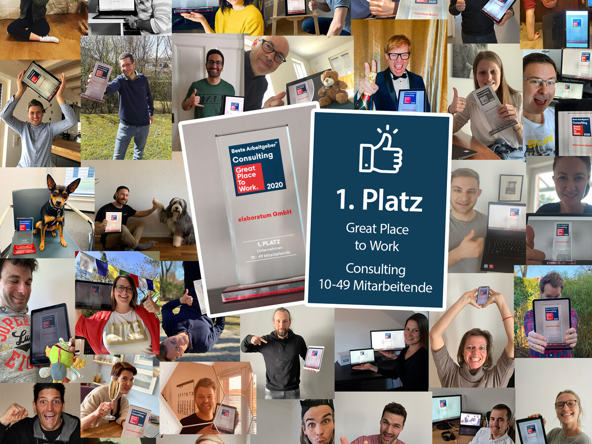 Collage der elaboratum Mitarbeiter