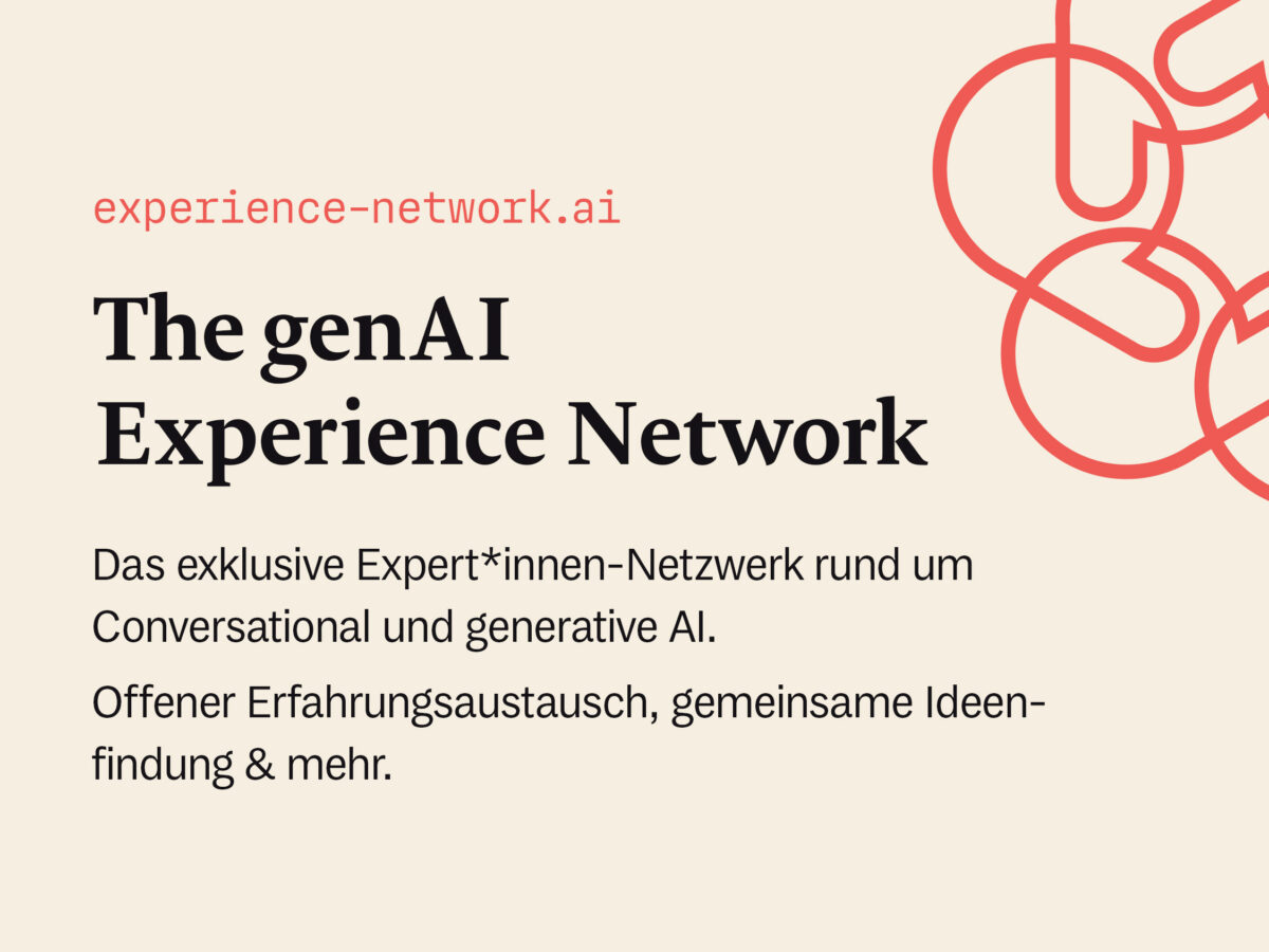Vorschaubild genAI Experience Network Website