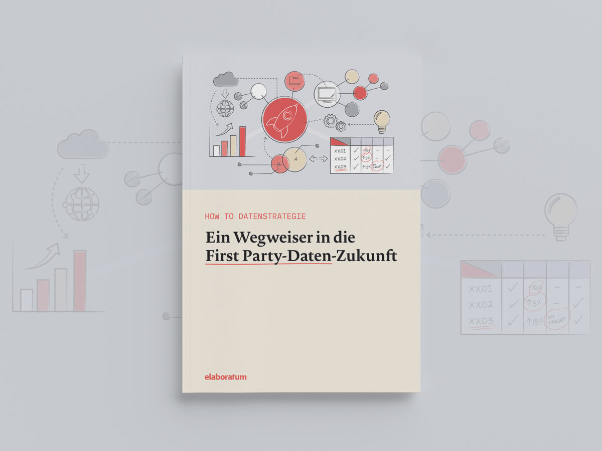 Cover des Whitepapers "How to Datenstrategie"