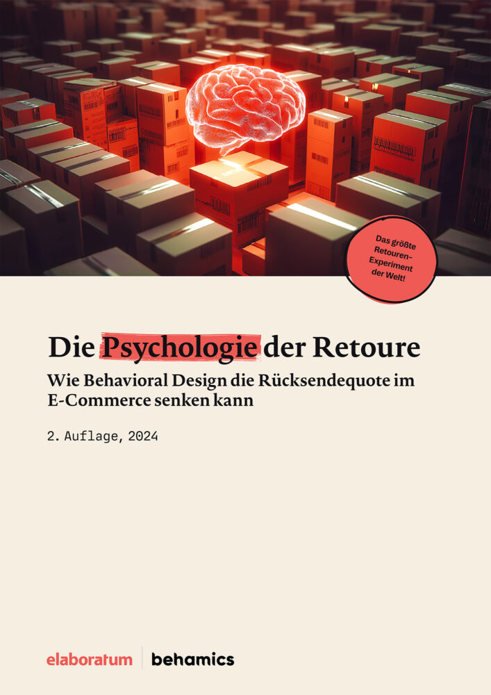Cover "Die Psychologie der Retoure"