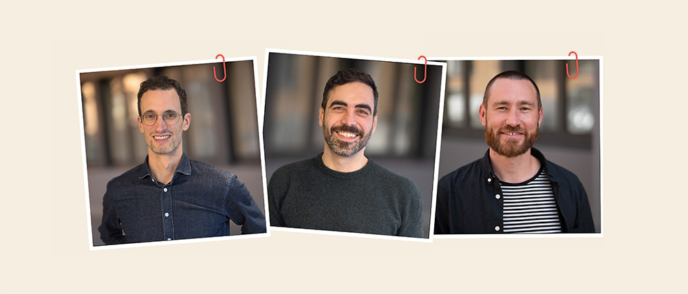 Valentin Wullschleger, Karim Weber und Marco Schulz