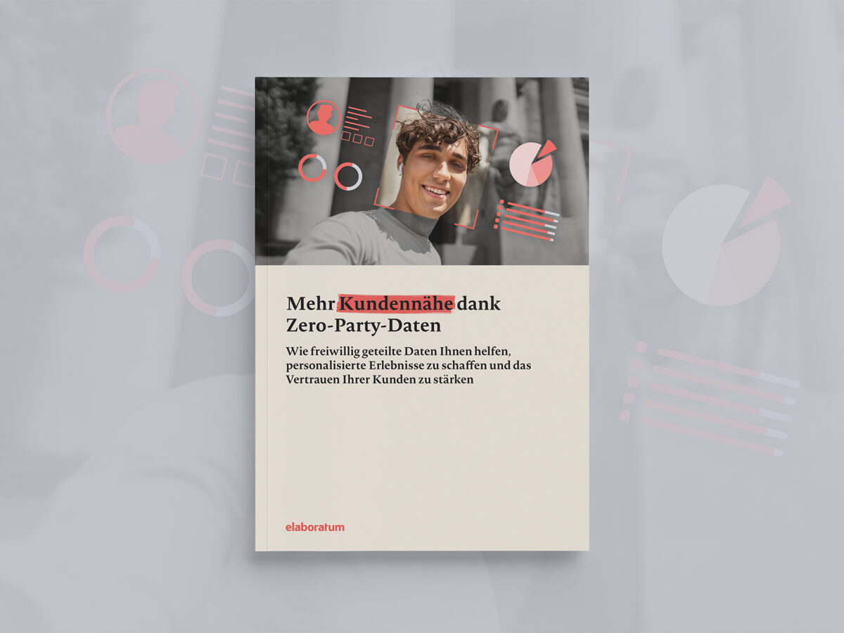 Cover des Whitepapers "Mehr Kundennähe dank Zero-Party-Daten"