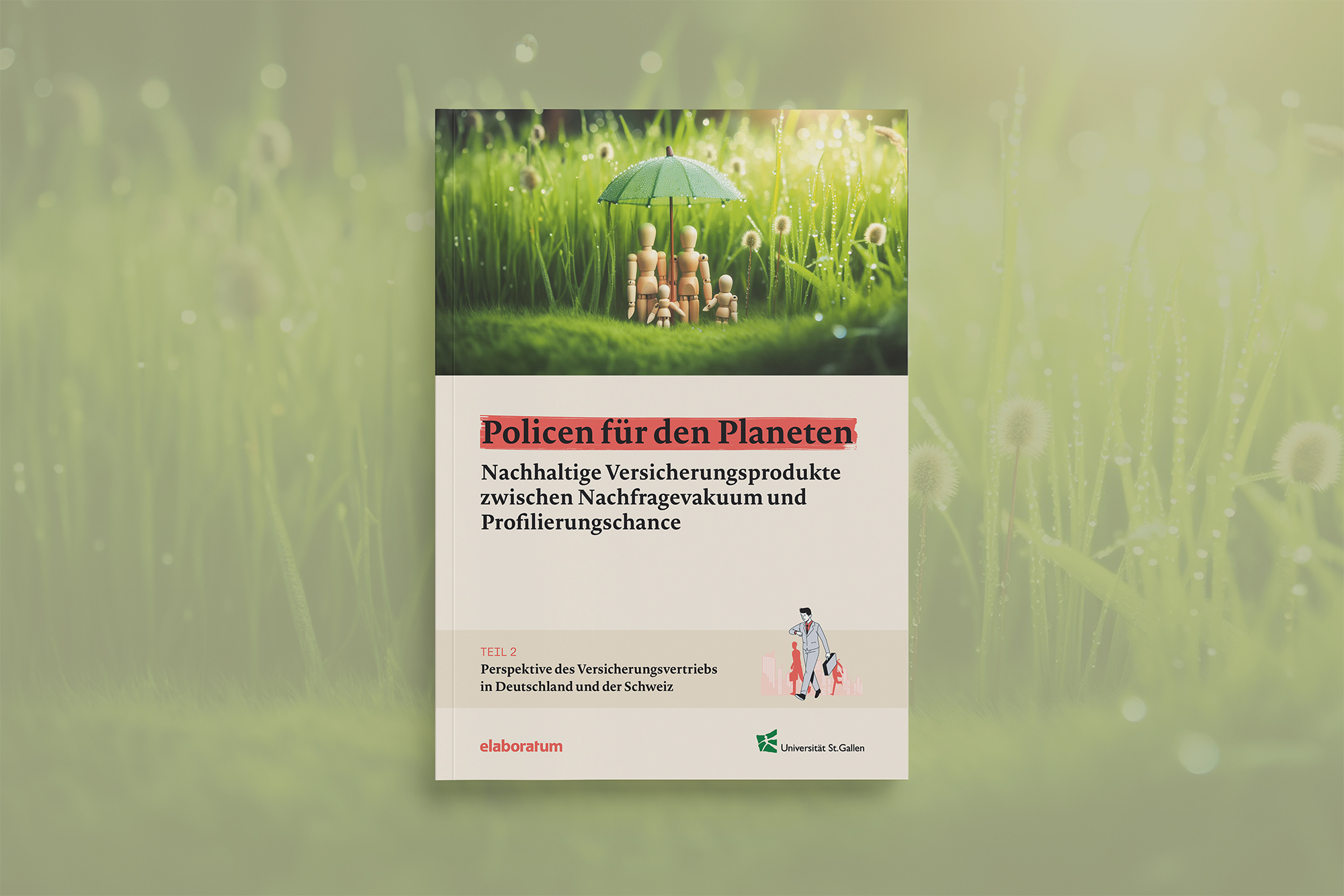 Cover des zweiten Teils der Studienreihe Policen für den Planeten