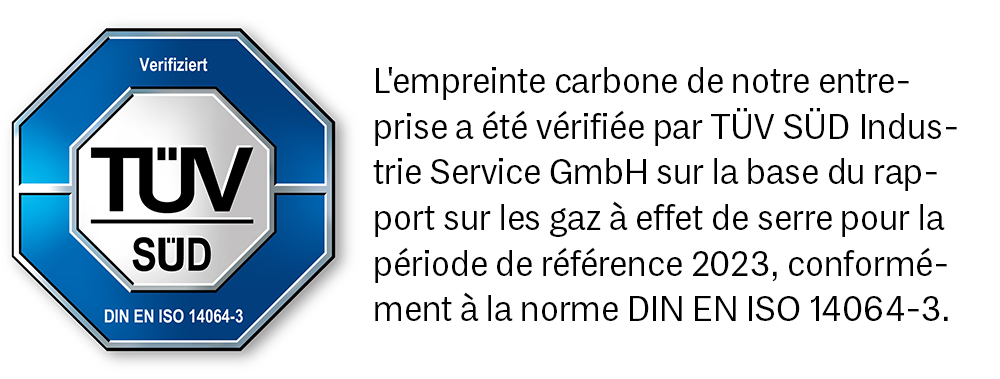 Certification TÜV Süd 2023