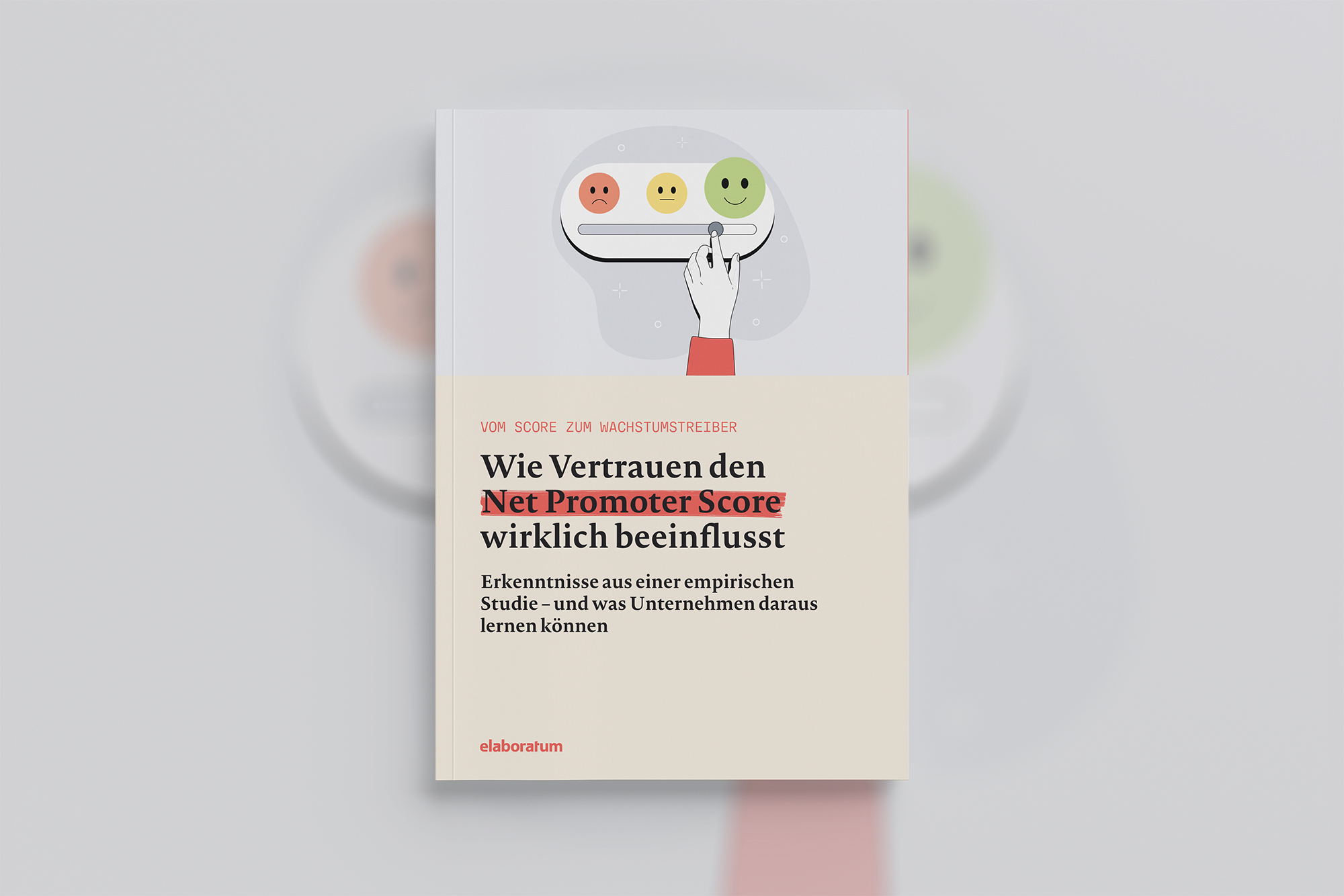 Cover des Whitepapers "Wie Vertrauen den Net Promoter Score wirklich beeinflusst"
